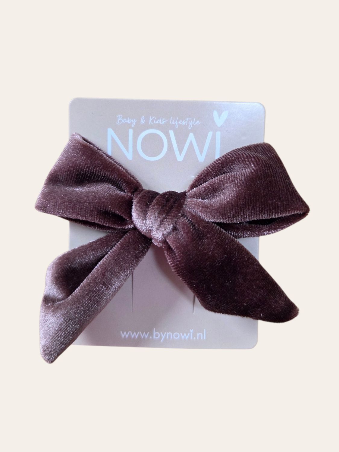 Haarstrik bruin velvet