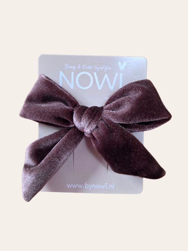 Haarstrik bruin velvet