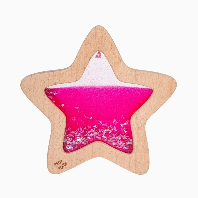 Petit Boum - Sensorische ster roze
