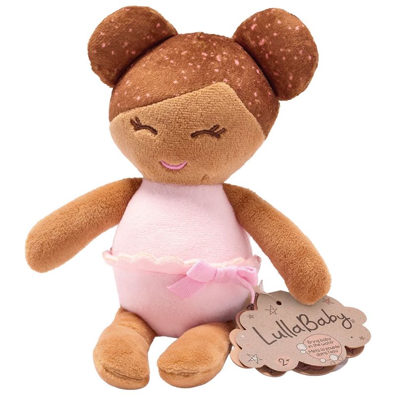 Lullababy badpop klein - bruin haar