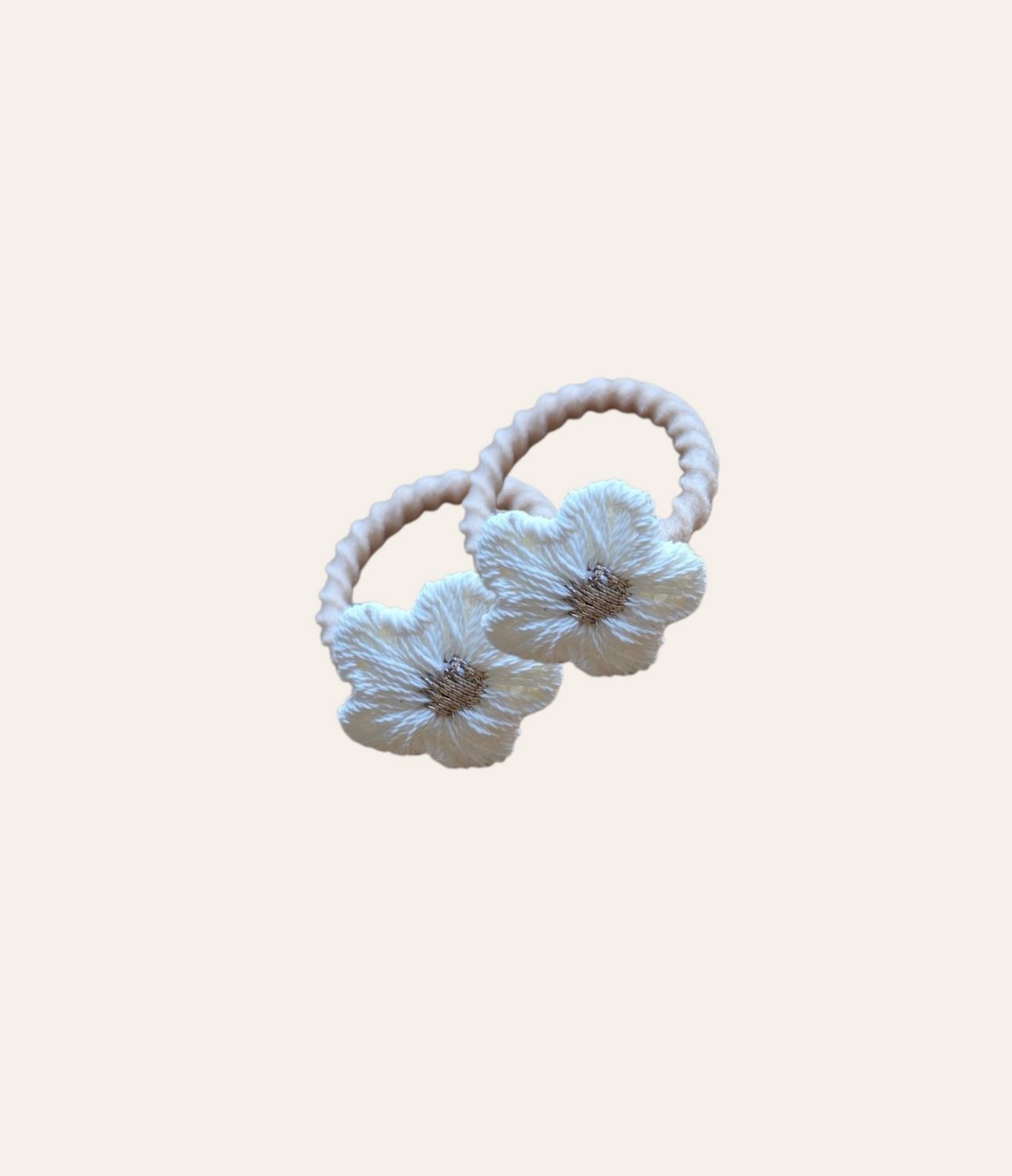 Haarelastiekjes bloem