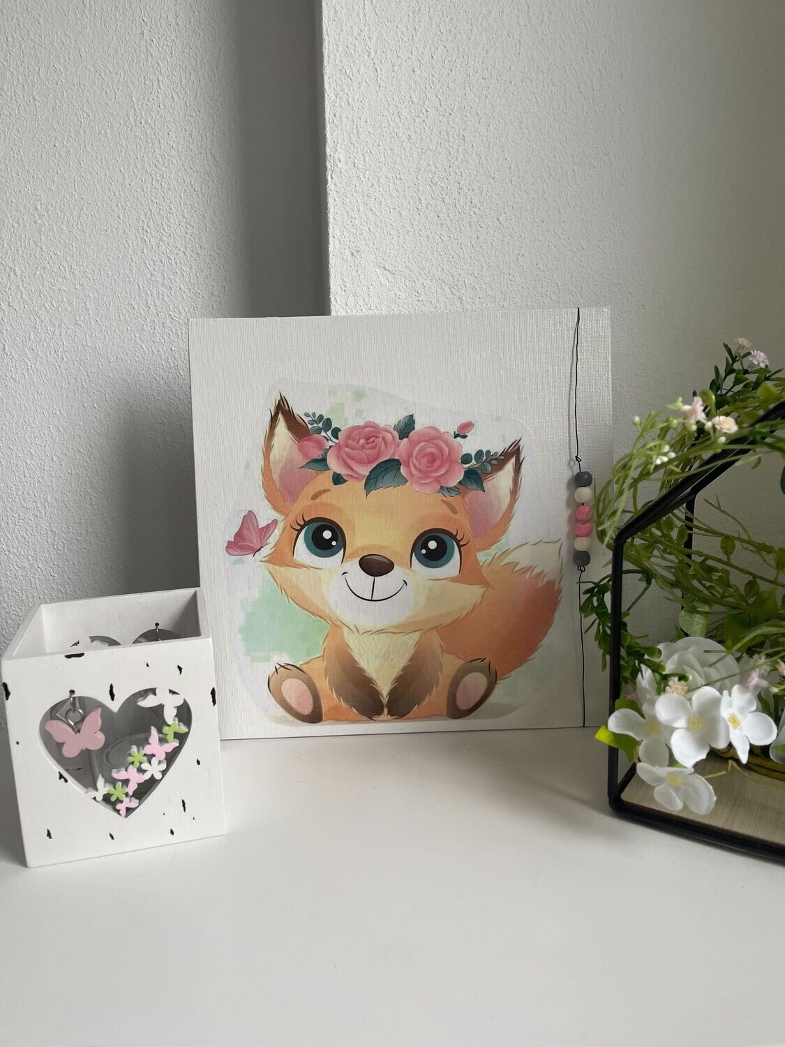 Leinwand "Fuchs Perle"