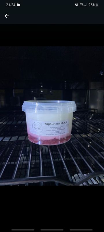 Yoghurt framboos