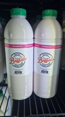 Kefir drank framboos