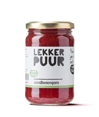 LekkerPuur Aardbeienjam 