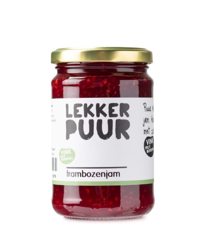 LekkerPuur Frambozenjam