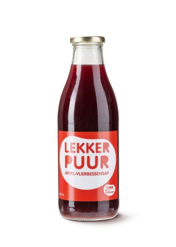 LekkerPuur Appel-Vlierbessensap