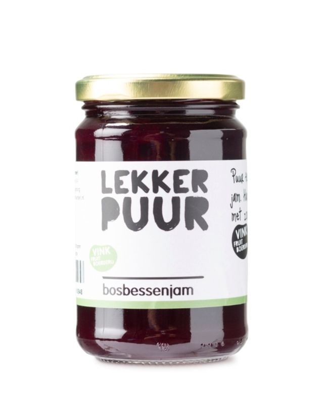 LekkerPuur Bosbessenjam
