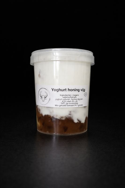 Yoghurt honing-vijg