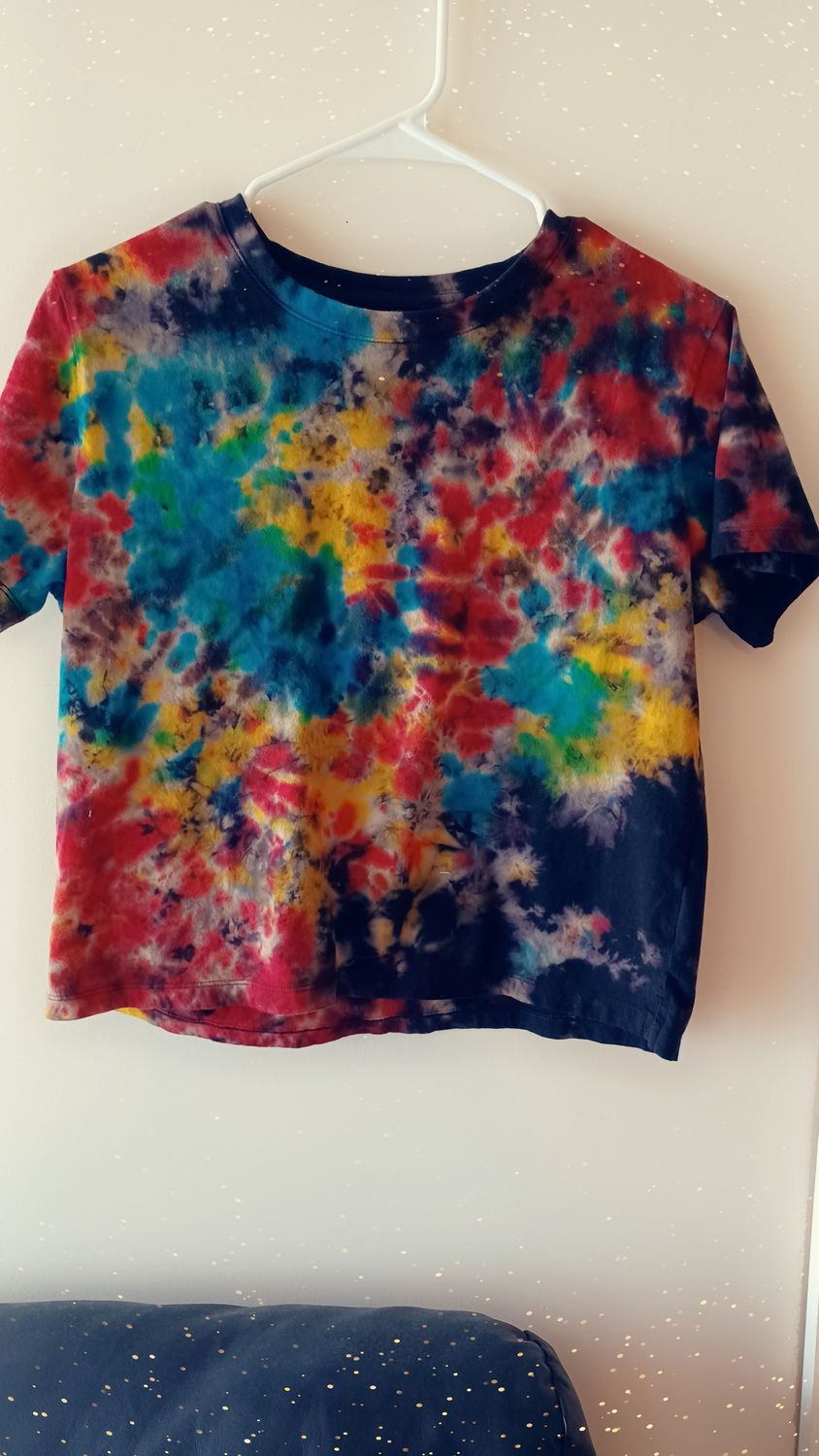 Crumple Tye Dye Crumple Tye Dye