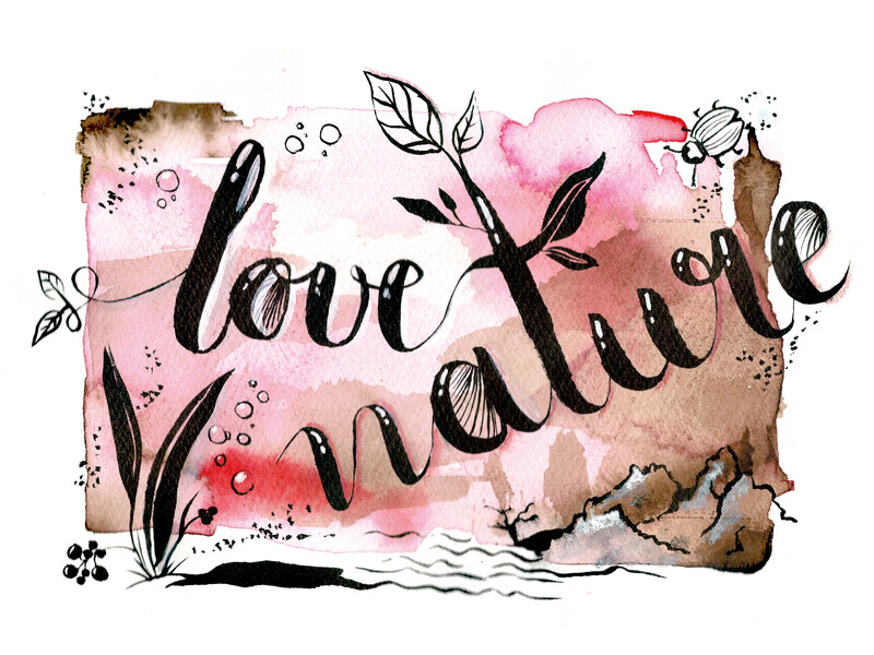 Love nature | digital