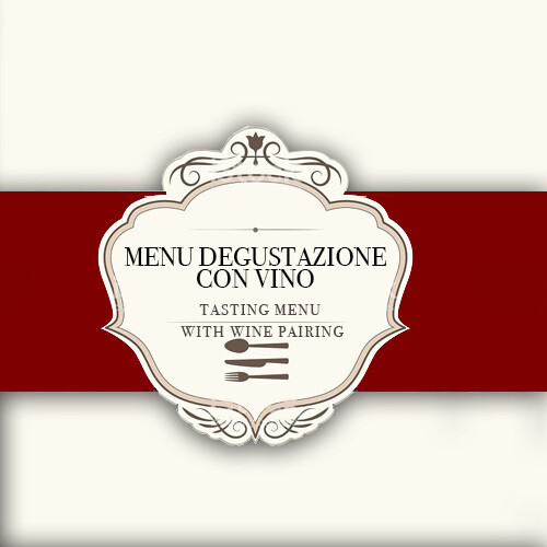 Menu degustazione con vino