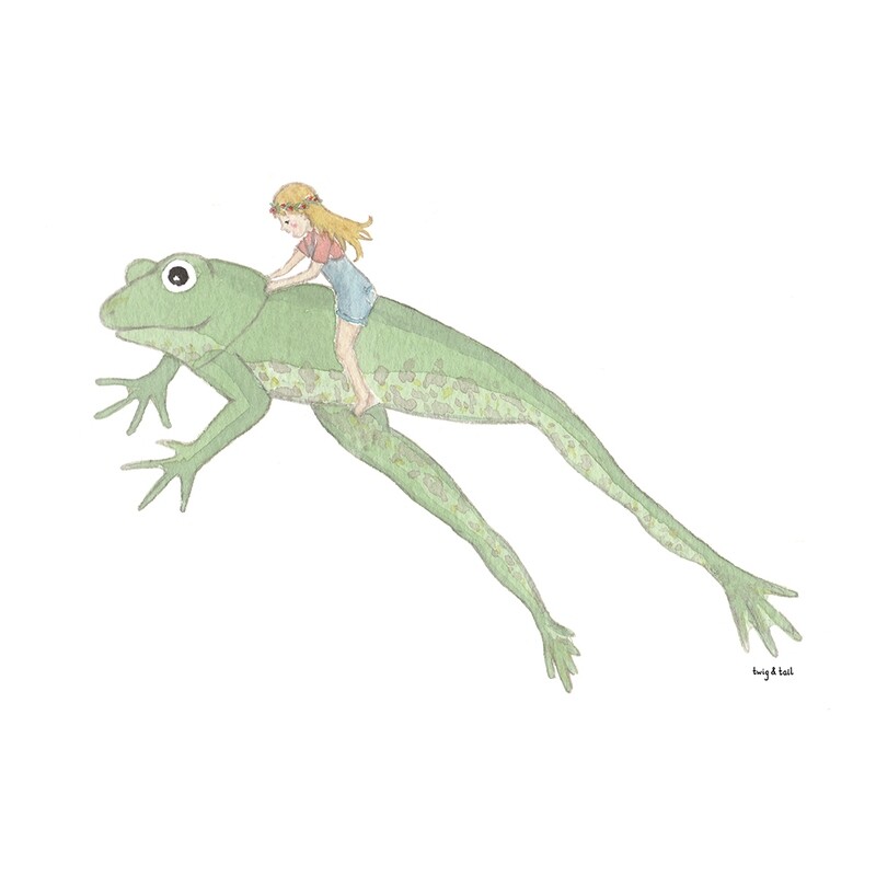 A4 Print - Frog