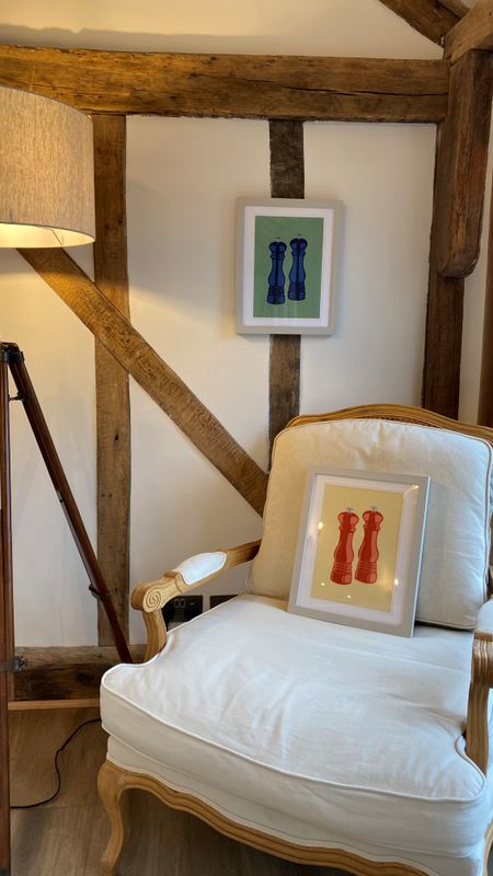 Salt and Pepper Mill Red