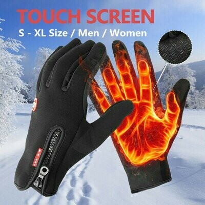 🚚 Thermal Windproof Waterproof Winter Gloves Touch Screen Warm Mittens Men Women Free Delivery.