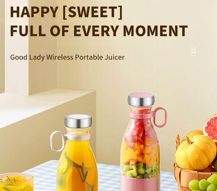 Electric Portable Fruit Juice Blender
