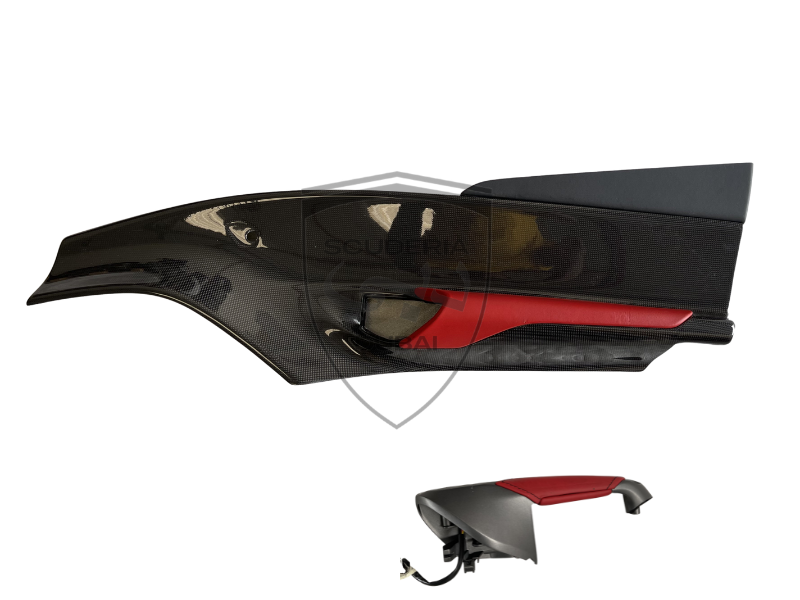 CARBON PANNEL RH  COVER COMPLETE FOR FERRARI F488