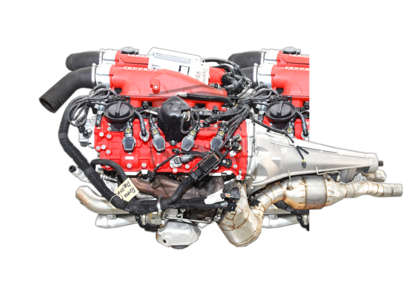ENGINE ABSOLUTELY COMPLETE WITH CATALIST AND MOTRONIC  FOR  FERRARI ROMA - PORTOFINO M