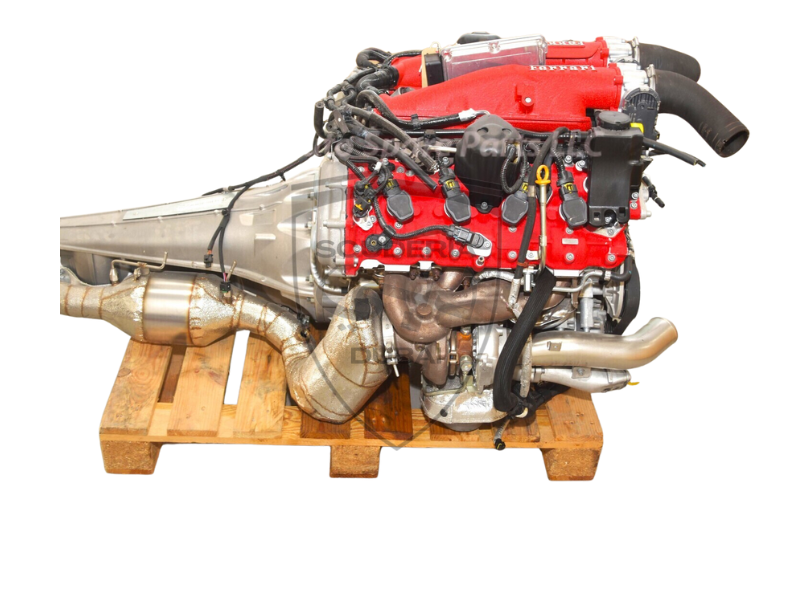 ENGINE  COMPLETE WITH CATALIST AND MOTRONIC  FOR  FERRARI ROMA - PORTOFINO M