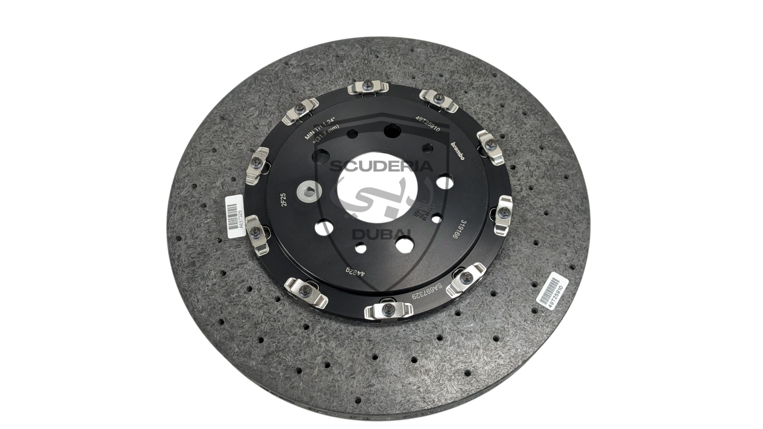 REAR CARBON BRAKE DISC- FERRARI - F488/ F8 /F488PISTA / SF90/ F296