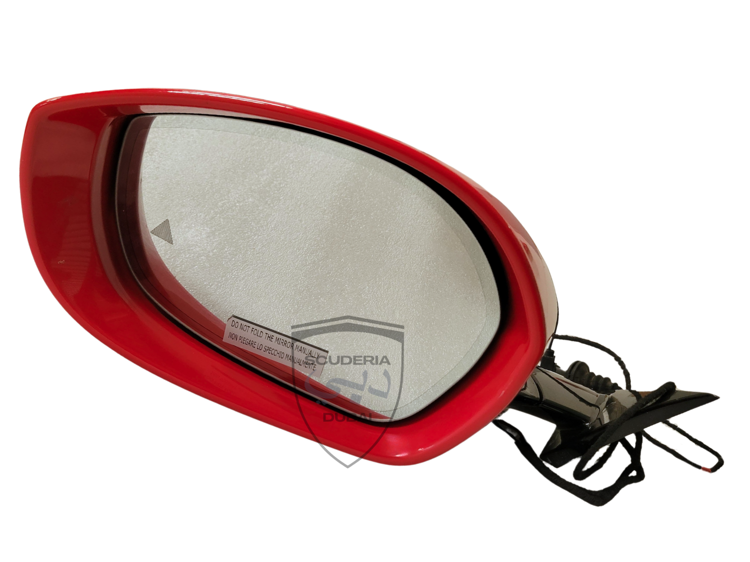 LH SIDE VIEW MIRROR W/ RADAR &amp; W/ CAMERA FOR FERRARI 812, 812 GTS ( RED)
