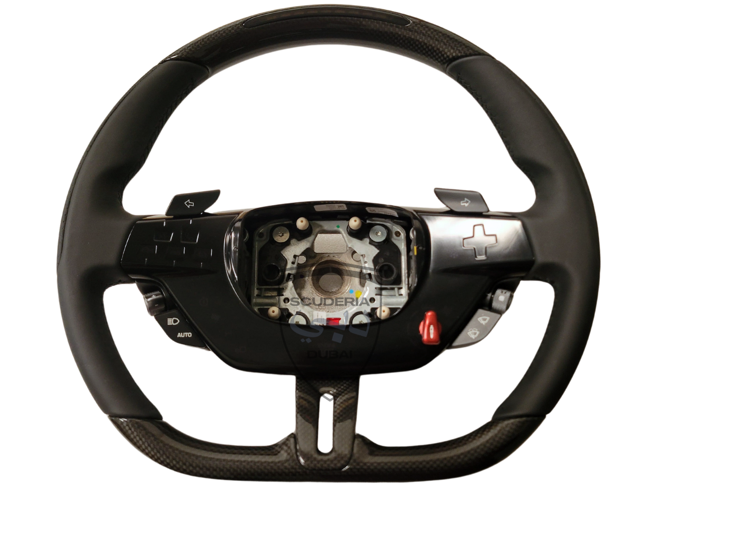 STEERING WHEEL LED  CARBON TYPE W/ ALL FEATURES FOR FERRARI PUROSANGUE