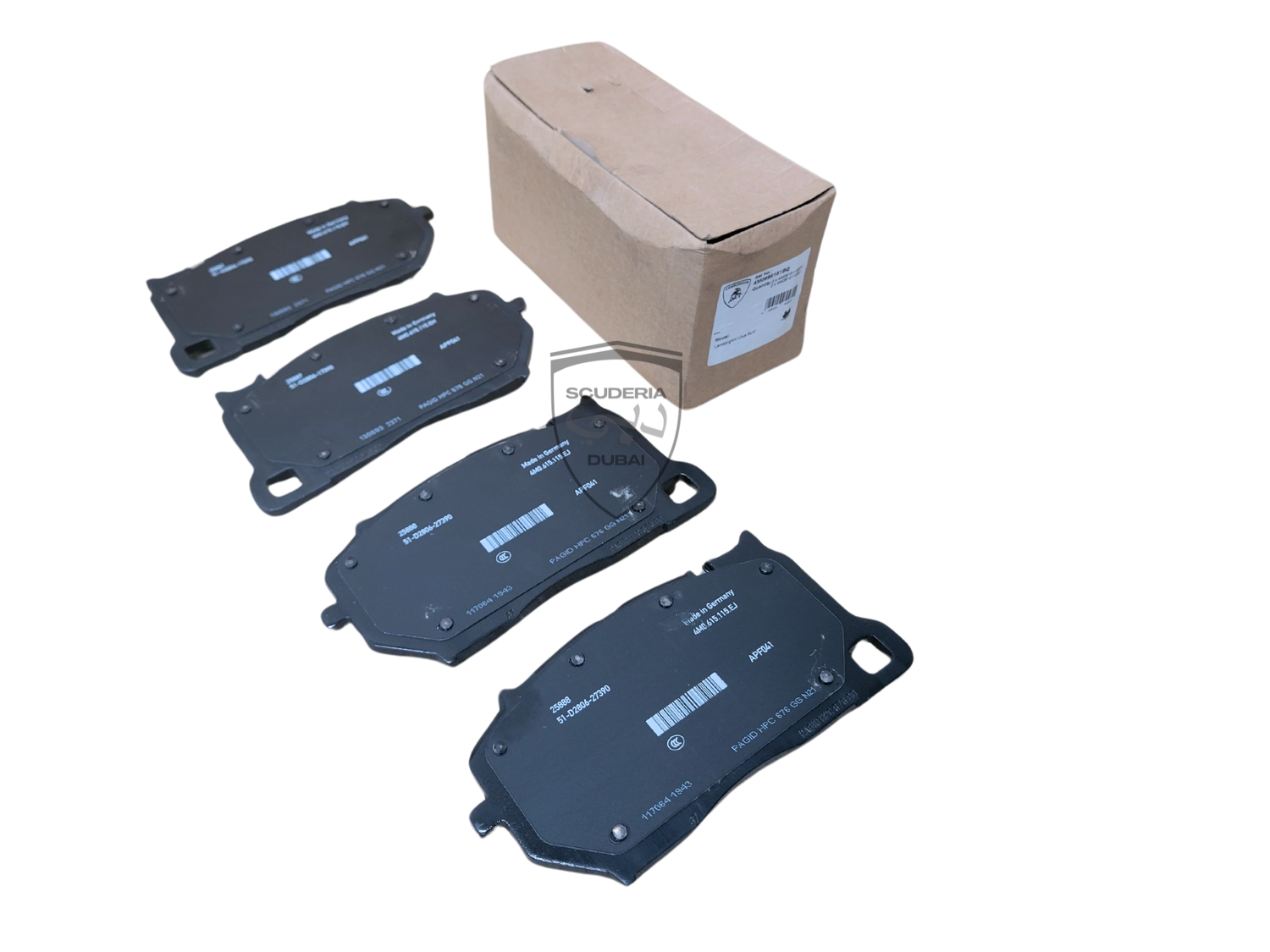 FRONT BRAKE PAD SET W/O SENSOR  FOR LAMBORGHINI  URUS, URUS PERFORMANTE