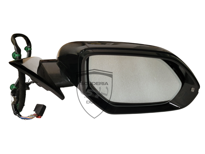 RH REAR VIEW MIRROR W/O CAMERA &amp; W/ BLIND SPOT ASSIST &amp; EXIT WARNING FOR LAMBORGHINI URUS