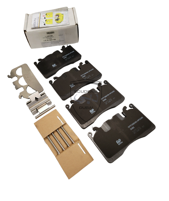 FRONT BRAKE PAD KIT W/O SENSOR FOR MCLAREN 720S