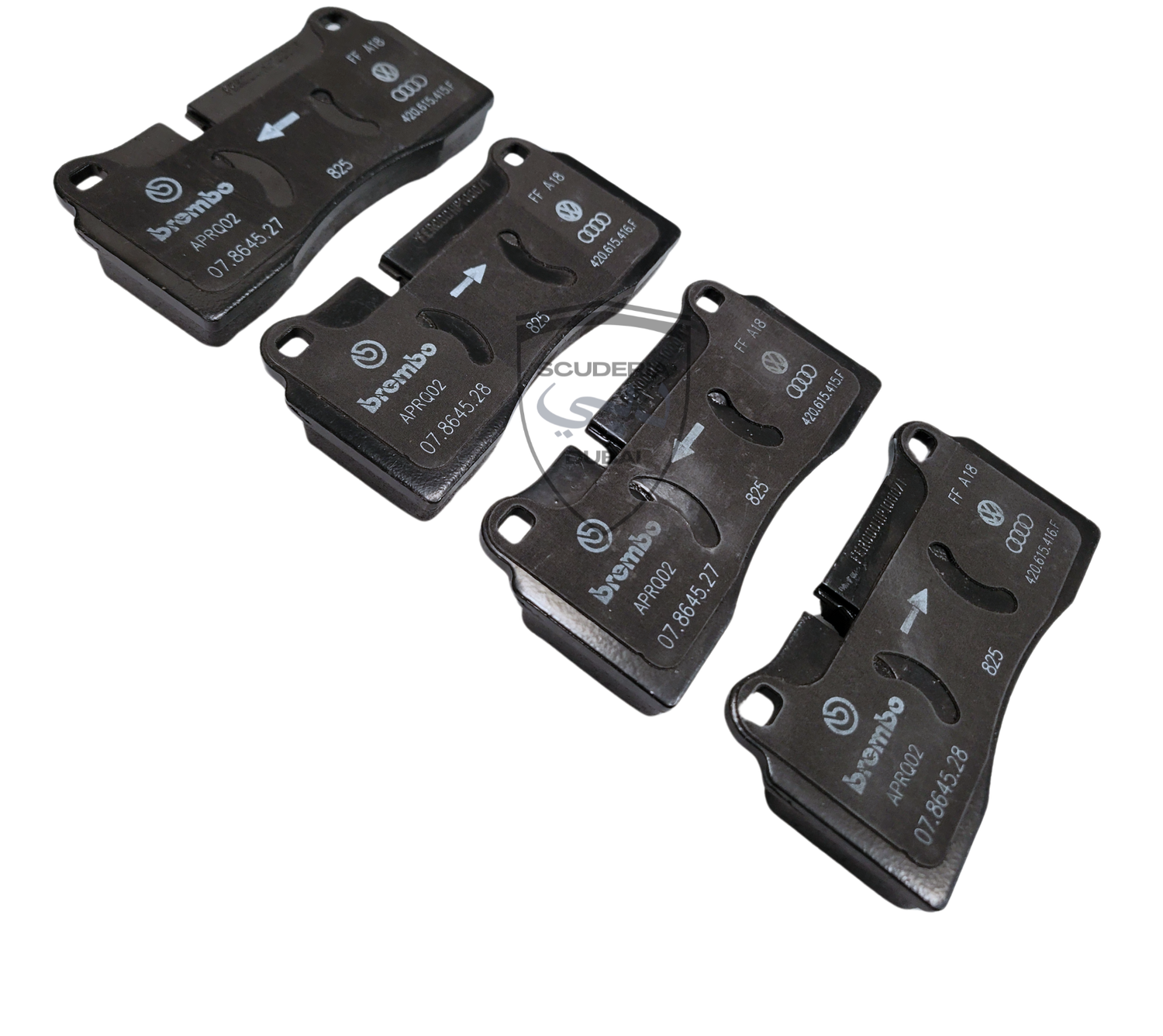 REAR BRAKE PAD SET FOR LAMBORGHINI GALLARDO -LP550,LP560,LP570