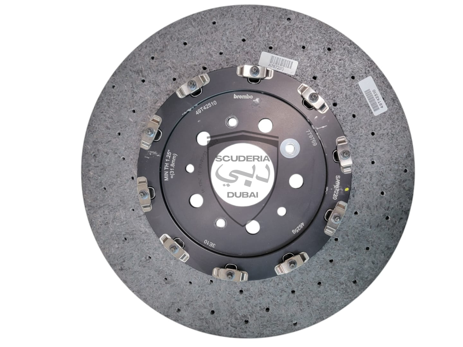 REAR BRAKE DISC FOR FERRARI - 360X32 CCM-IGC