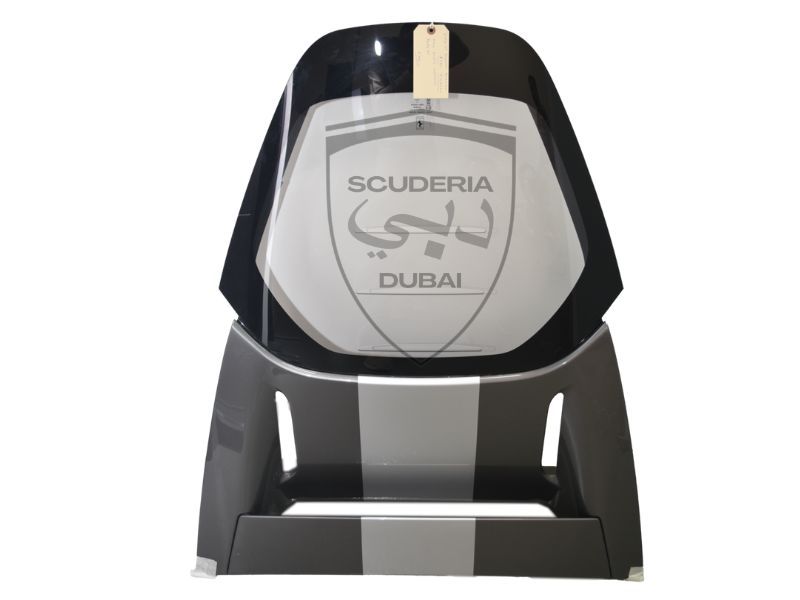 ENGINE BONNET COMPLETE WITH GLASS  FOR FERRARI SF90 FIORANO