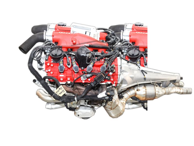 ENGINE  COMPLETE WITH CATALIST AND MOTRONIC  FOR  FERRARI ROMA - PORTOFINO M