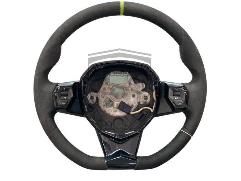 STEERING WHEEL W/O AIRBAG FOR LAMBORGHINI AVENTADOR SVJ ( ALSO ALL AVANTADOR )