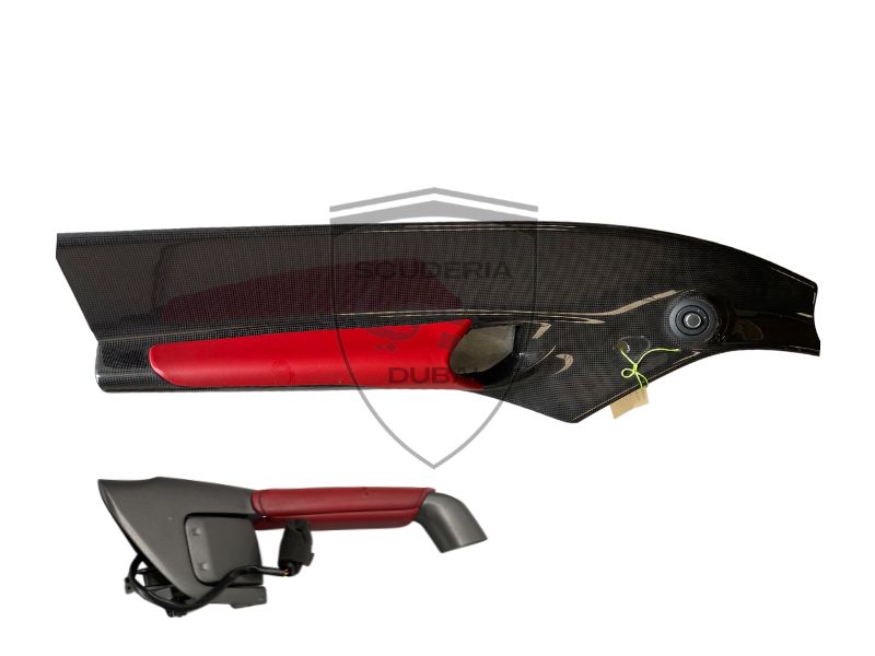 CARBON PANNEL LH  COVER COMPLETE FOR FERRARI F488