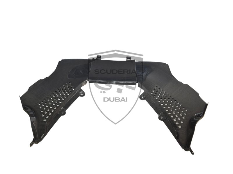 CARBON ENGINE COMPARTMENT SET FOR FERRARI SF90