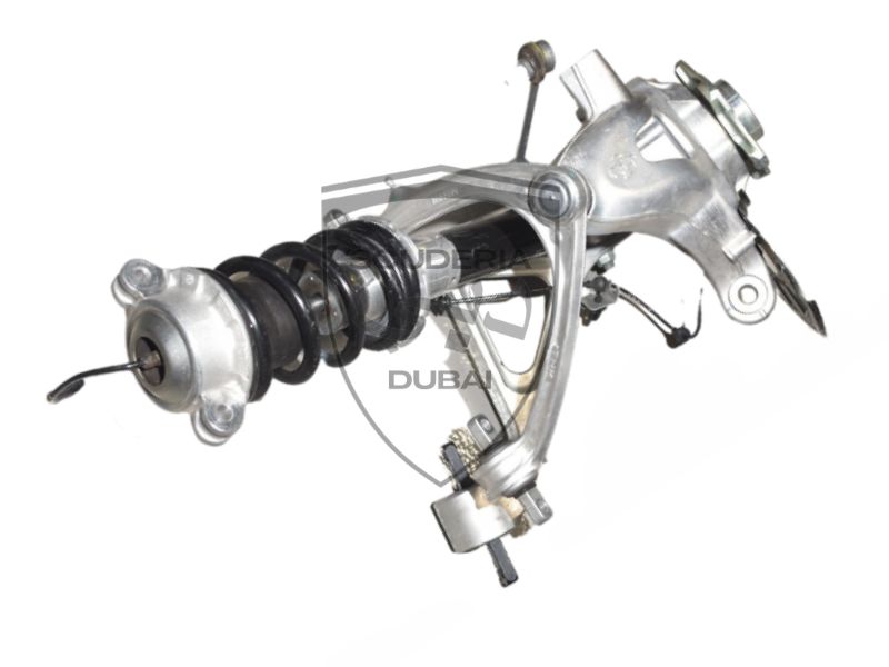 FRONT SUSPENTION COMPLETE WITH FRONT HUB CARRIE+LOWER RH FRONT ARM+SHOCKABSOBER ​ FOR FERRARI  F296