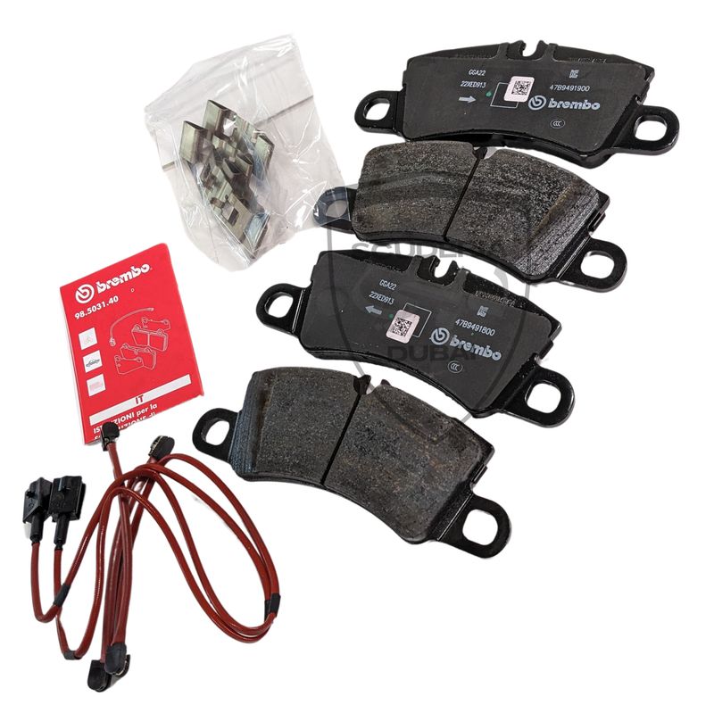 REAR BRAKE PAD KIT FOR FERRARI F296, SF90 SPIDER
