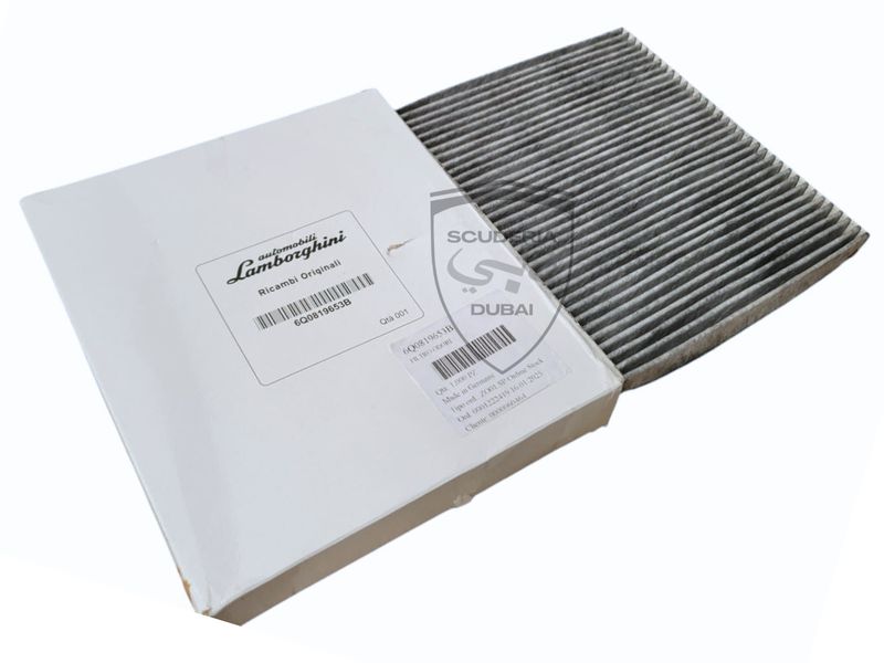 POLLEN FILTER FOR LAMBORGHINI Aventador LP700-4, LP720-4, LP740-4 S, LP750-4 SV, LP770-4 SVJ, Centenario, Sian, Ultimae, Countach POLLEN FILTER FOR LAMBORGHINI Aventador LP700-4, LP720-4, LP740-4 S, LP750-4 SV, LP770-4 SVJ, Centenario, Sian, Ultimae, Countach