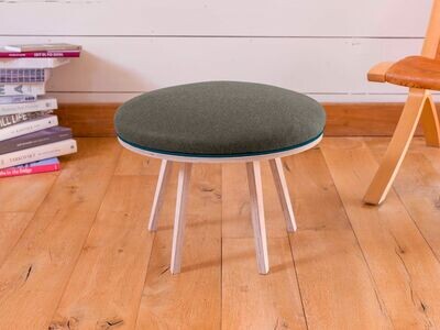 Wolf Footstool
