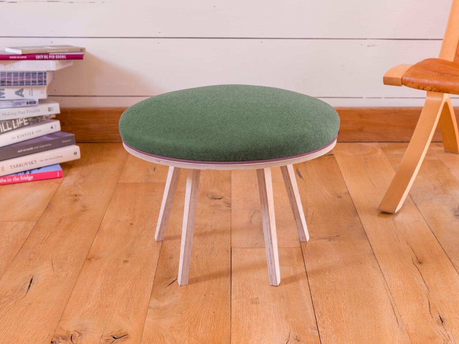 Seaglass Footstool