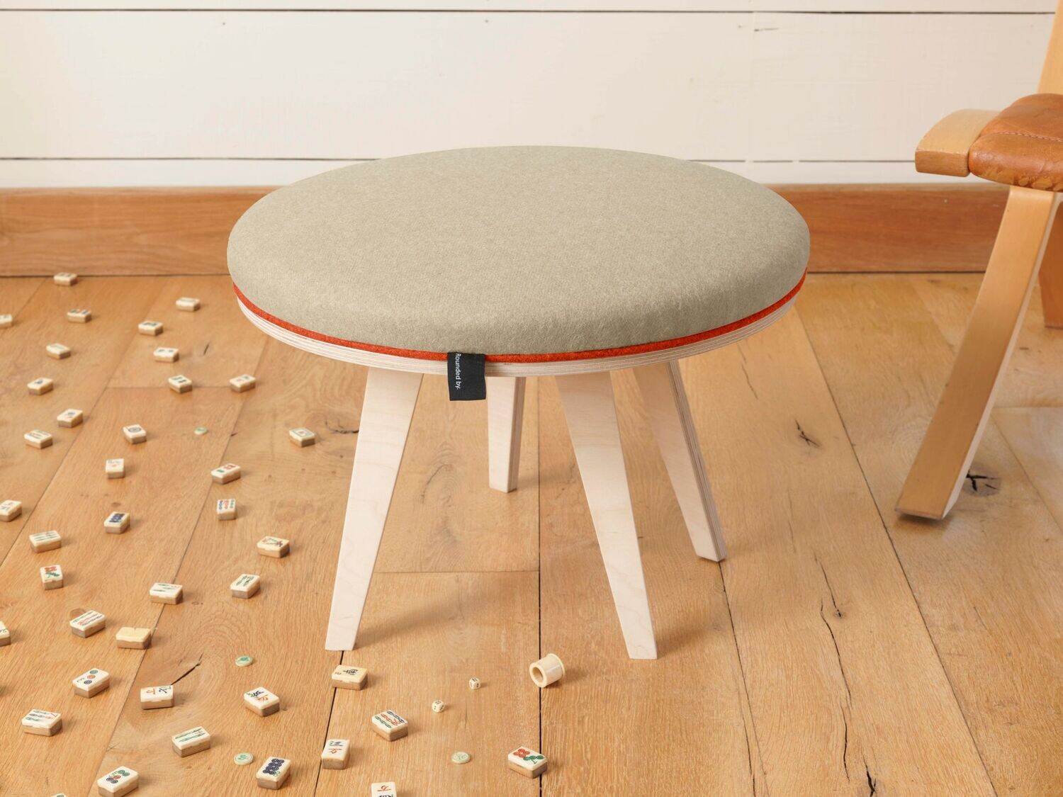 Porcelain Footstool