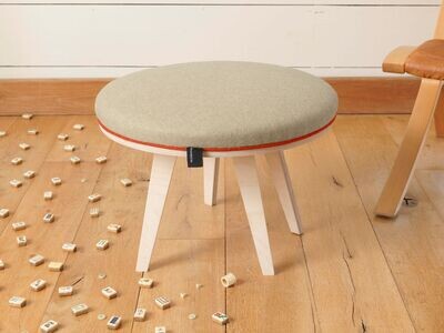 Porcelain Footstool