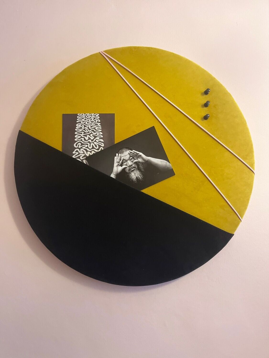 Pinboard Gold & Black