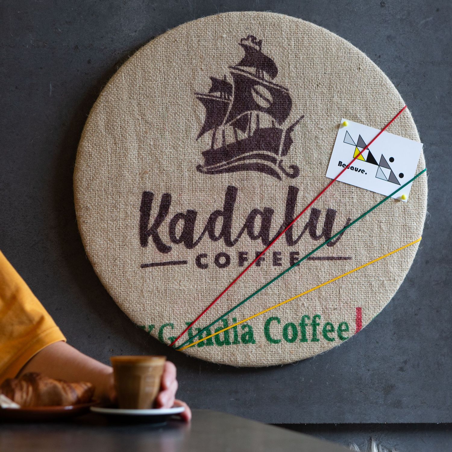 Kadalu Coffee Pinboard