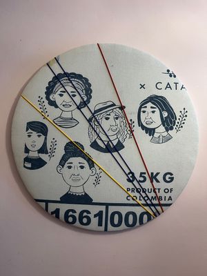 Colombian Faces Pinboard