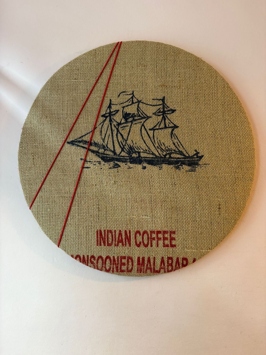 Malabar India Ship Cork Pinboard