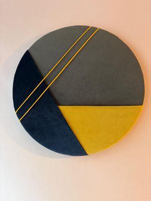 40cm Tri Colour Cork Pinboard