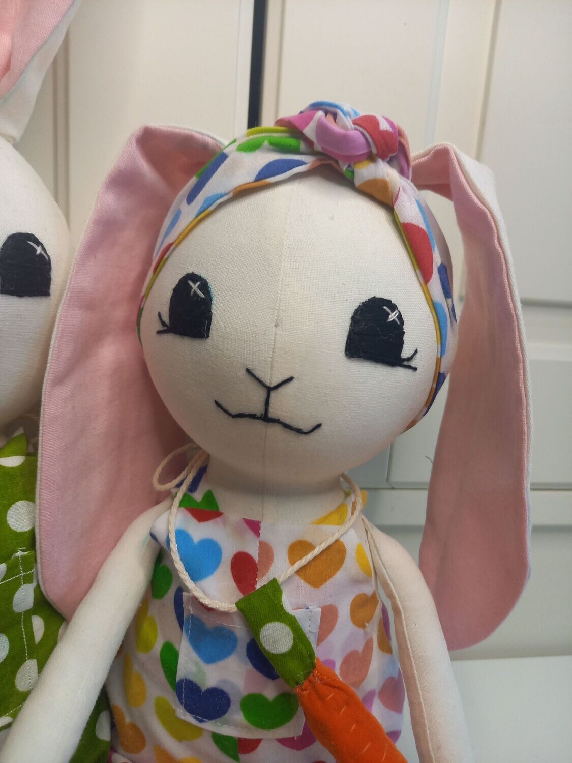 Mila, Hase, handgemachter Stoffhase