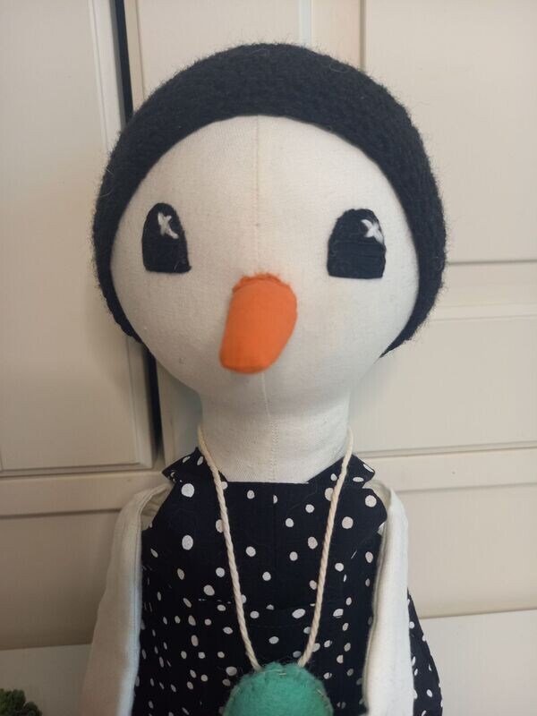 Lio, Gans, handgemachte Stoffgans